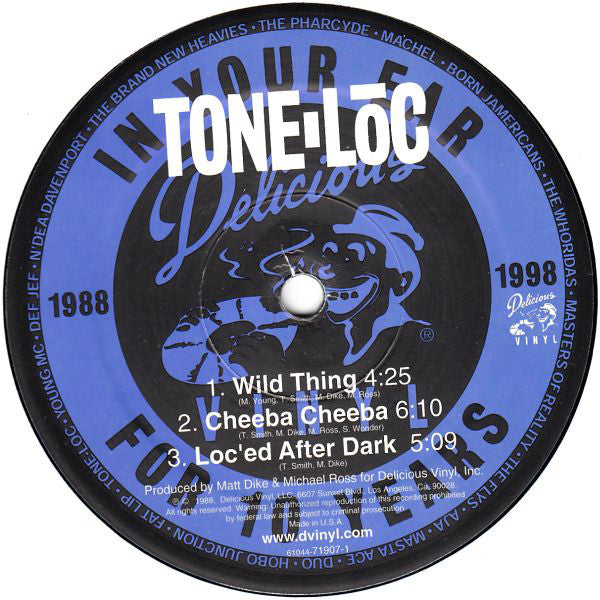 Tone-Lōc* : Wild Thing / Cheeba Cheeba / Lōc'ed After Dark (12")