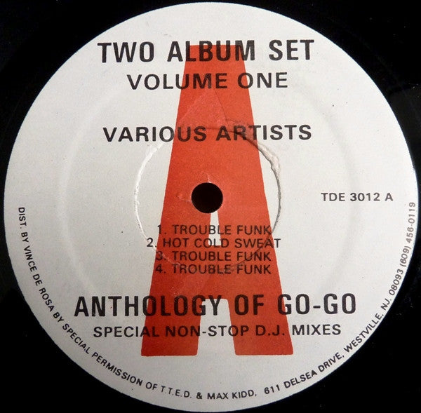 Various : Anthology Of Go-Go Volume One (Special Non-Stop D.J. Mixes) (2xLP, Mixed)