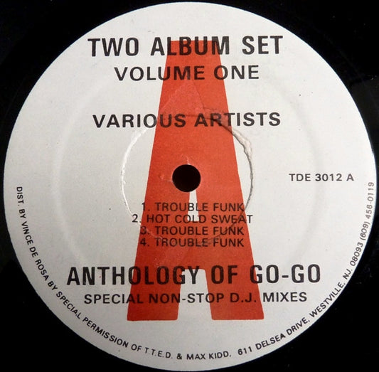 Various : Anthology Of Go-Go Volume One (Special Non-Stop D.J. Mixes) (2xLP, Mixed)