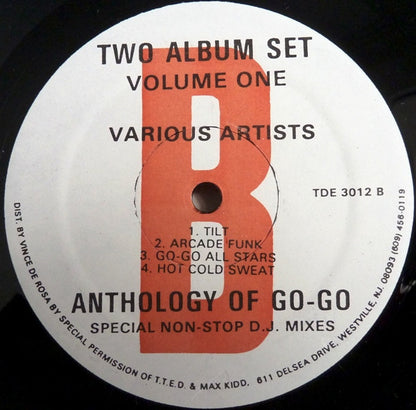 Various : Anthology Of Go-Go Volume One (Special Non-Stop D.J. Mixes) (2xLP, Mixed)