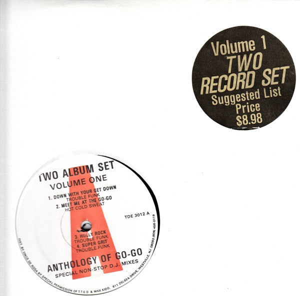 Various : Anthology Of Go-Go Volume One (Special Non-Stop D.J. Mixes) (2xLP, Mixed)