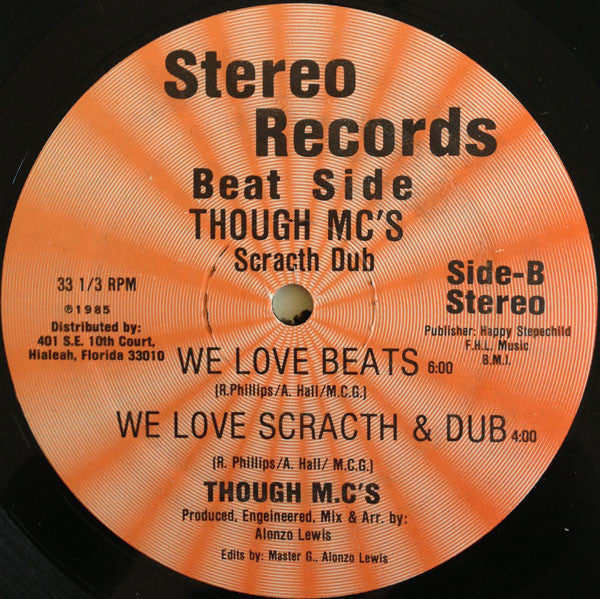 Though MC'S : We Love You (12")