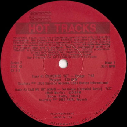 Various : Hot Tracks - Series 2, Issue 2 (12", Promo)