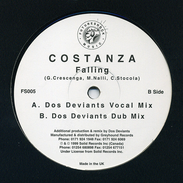 Costanza : Falling (12")