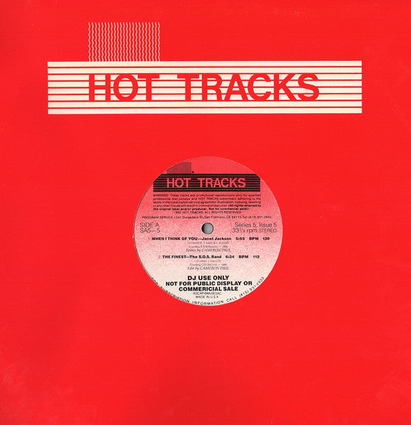 Various : Hot Tracks - Series 5, Issue 5 (2x12", Comp, Promo)