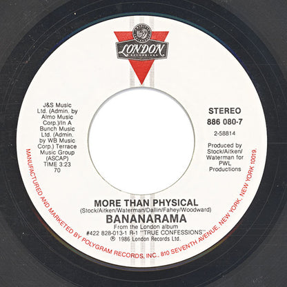 Bananarama : More Than Physical (7", Single)