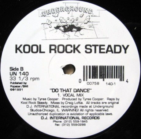 Kool Rock Steady : Do That Dance (12")