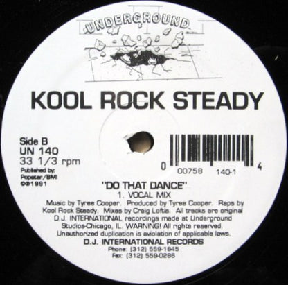 Kool Rock Steady : Do That Dance (12")