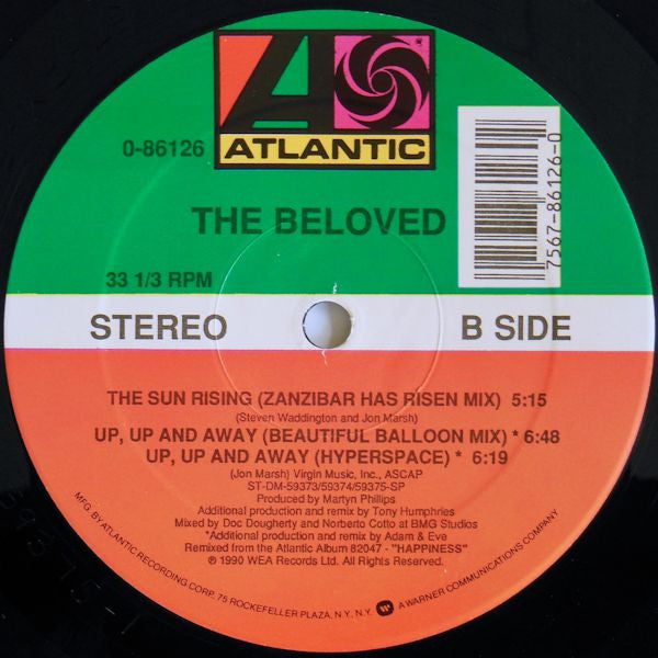 The Beloved : The Sun Rising (12", Single)