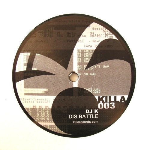 DJ K (4) : Dis Battle / Brighter Dayz (12")