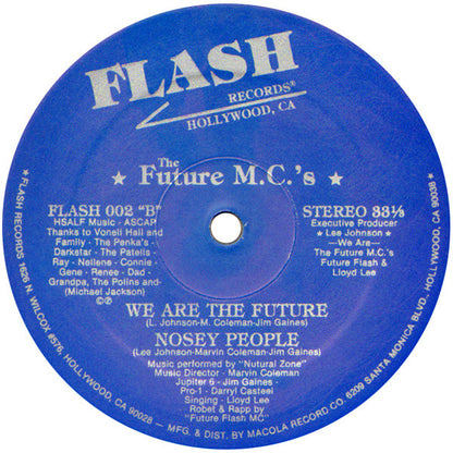 The Future M.C.'s* : Beverly Hills Rapp (Movie Theme) (12")