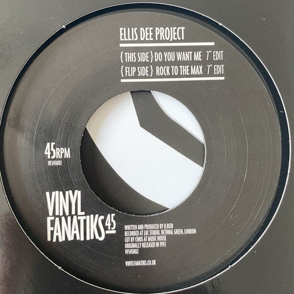 Ellis Dee : The Ellis Dee Project ‎ (7", RE)