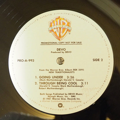 Devo : New Traditionalists (12", Promo)