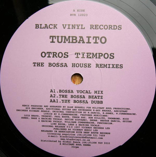 Tumbaito : Otros Tiempos (The Bossa House Remixes) (12")
