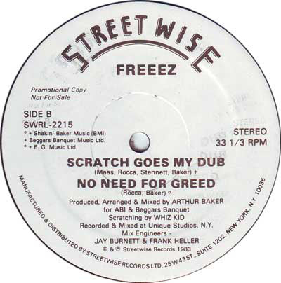 Freeez : Pop Goes My Love (12", Promo)