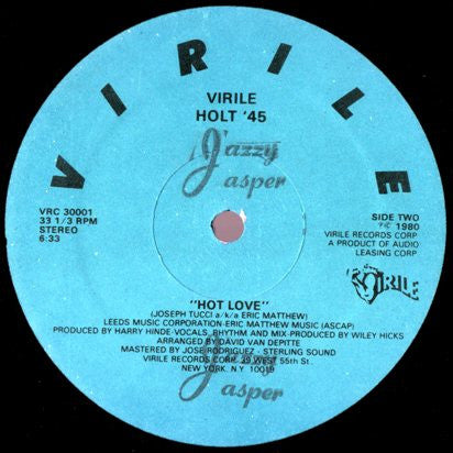 Holt '45 : Ain't Got Time / Hot Love (12")