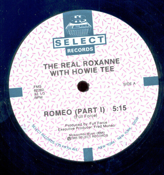 The Real Roxanne With Hitman Howie Tee* : Romeo (12")