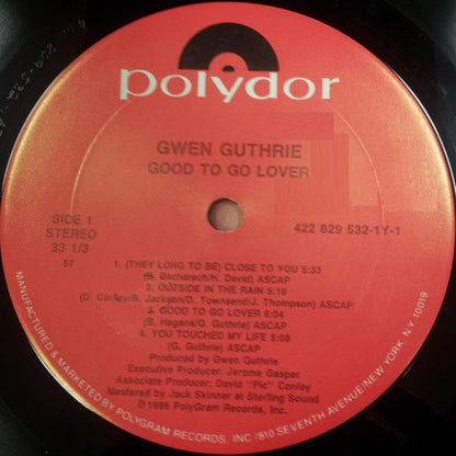 Gwen Guthrie : Good To Go Lover (LP, Album, 57)