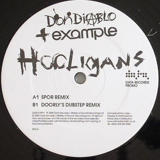 Don Diablo & Example : Hooligans (Remixes) (12", TP)