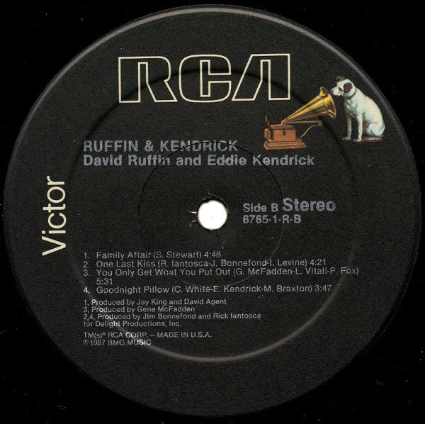 Ruffin* & Kendrick* : Ruffin & Kendrick (LP, Album)