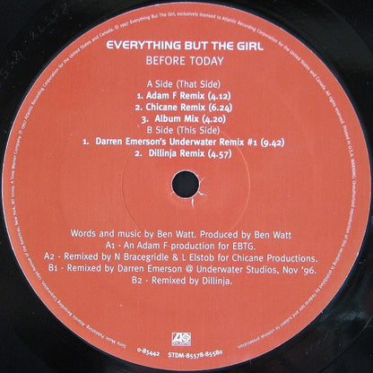 Everything But The Girl : Before Today (12")