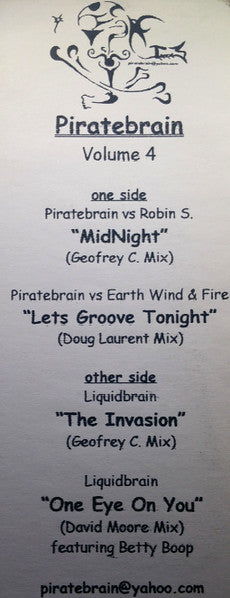 Piratebrain : Piratebrain Volume 4 (12", Unofficial)
