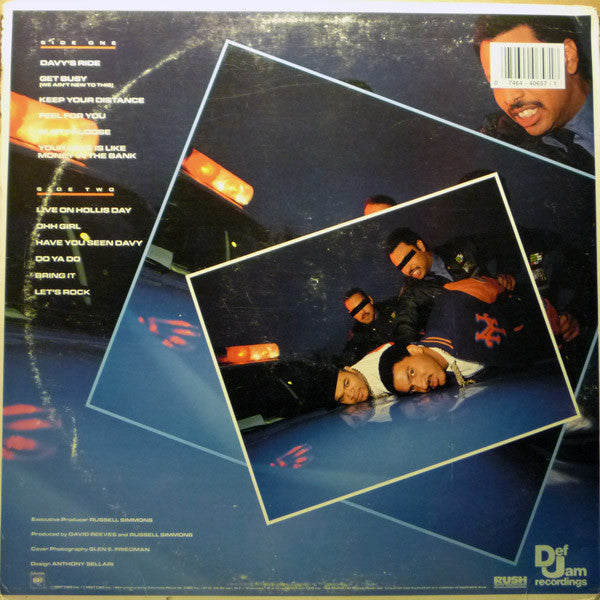 Davy D Featuring Hurricane (2) : Davy's Ride (LP, Album)