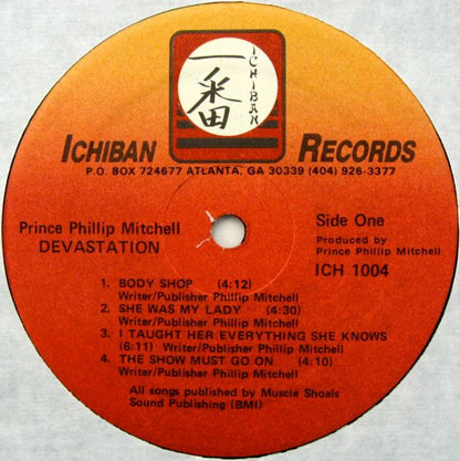 Prince Phillip Mitchell* : Devastation (LP, Album)