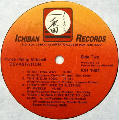 Prince Phillip Mitchell* : Devastation (LP, Album)