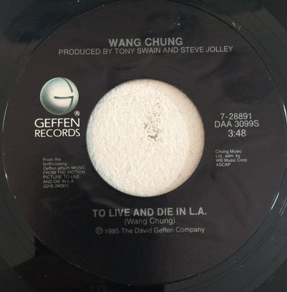 Wang Chung : To Live And Die In L.A. (7", Single)