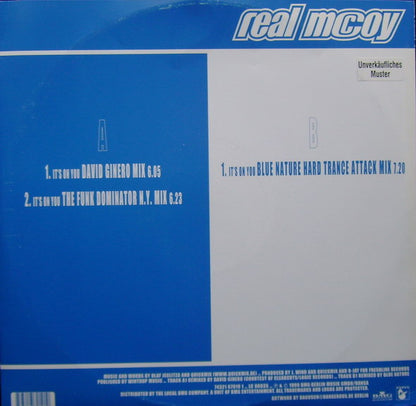 Real McCoy : It's On You (12")