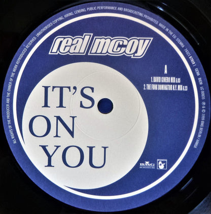 Real McCoy : It's On You (12")