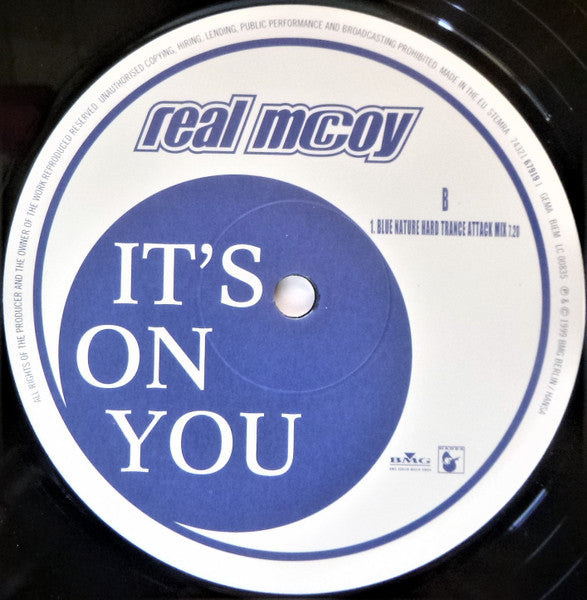 Real McCoy : It's On You (12")