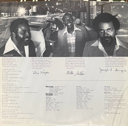 Crusaders* : Street Life (LP, Album, Glo)
