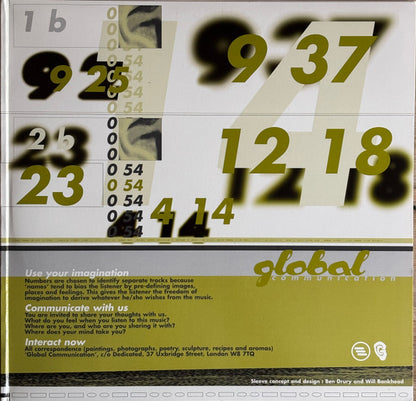 Global Communication : 76:14 (2xLP, Album, RP)