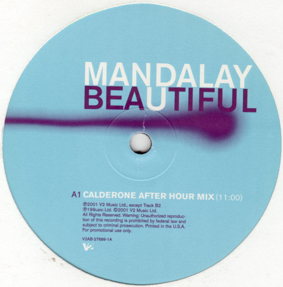 Mandalay : Beautiful (12", Promo)