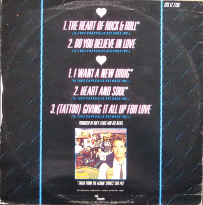 Huey Lewis And The News* : The Heart Of Rock & Roll (12", EP)