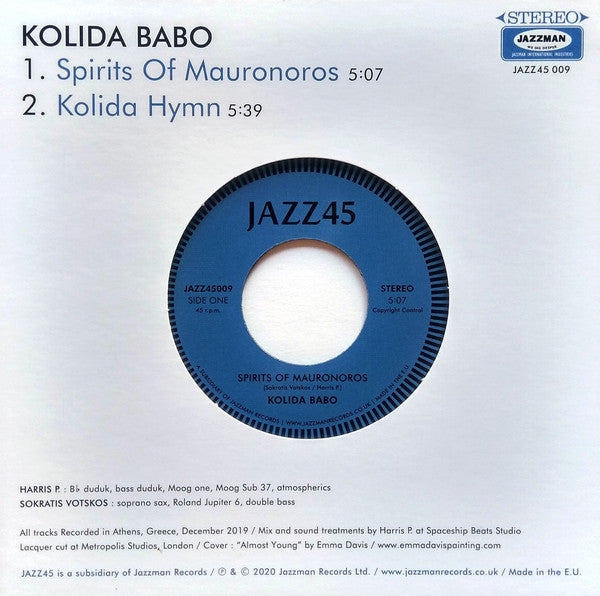 Kolida Babo : Spirits Of Mauronoros (7")