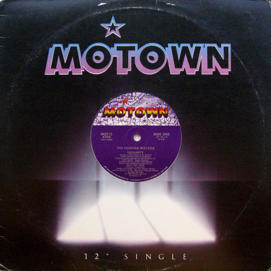 The Pointer Sisters* : Insanity (12", Single)
