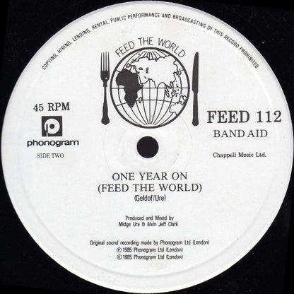 Band Aid : Do They Know It's Christmas? (12", RE)