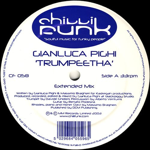 Gianluca Pighi : Trumpeetha (12")