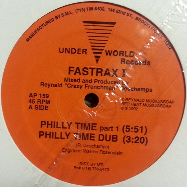 Fastrax I : Philly Time (12")