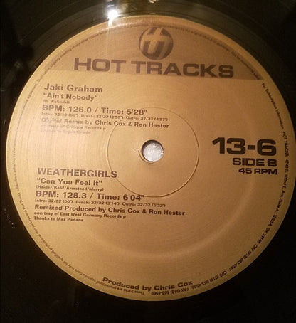 Various : Hot Tracks 13-6 (3x12", Promo)