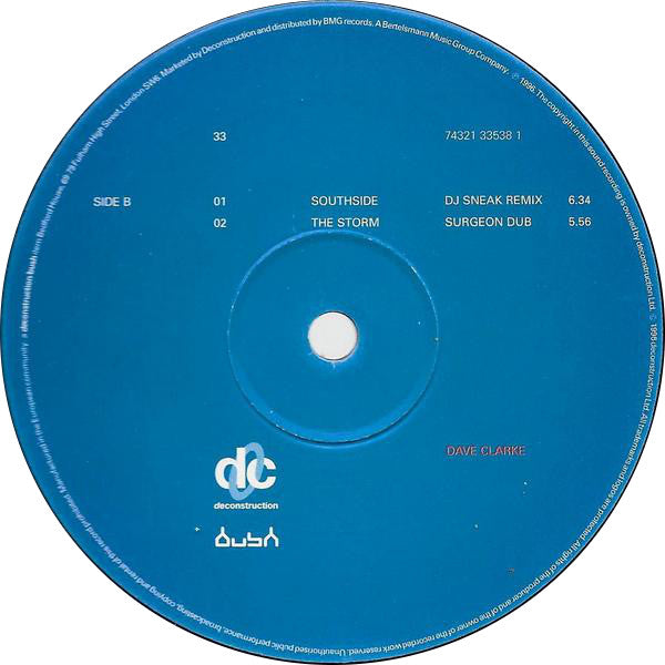 Dave Clarke : Southside (12")