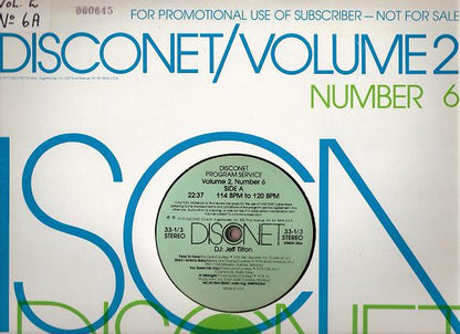 Various : Volume 2, Number 6 (2x12", Mixed)