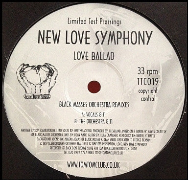 New Love Symphony : Love Ballad (12", Ltd, TP)