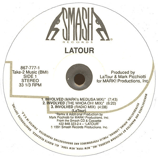 LaTour : Involved (12")
