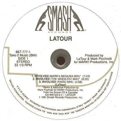 LaTour : Involved (12")