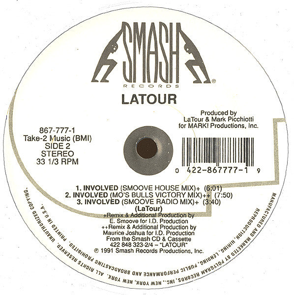 LaTour : Involved (12")