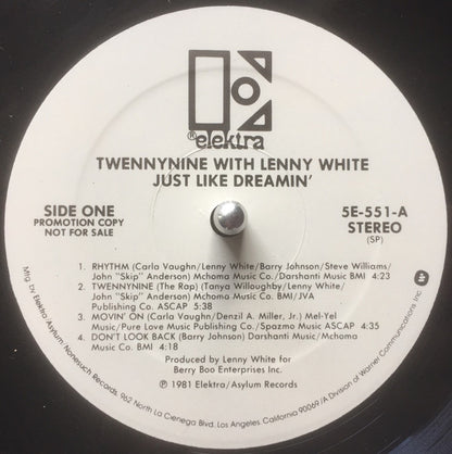 Twennynine With Lenny White : Just Like Dreamin' (LP, Album, Promo)